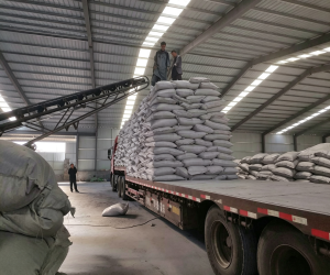 Home Silica fume warehouse loading